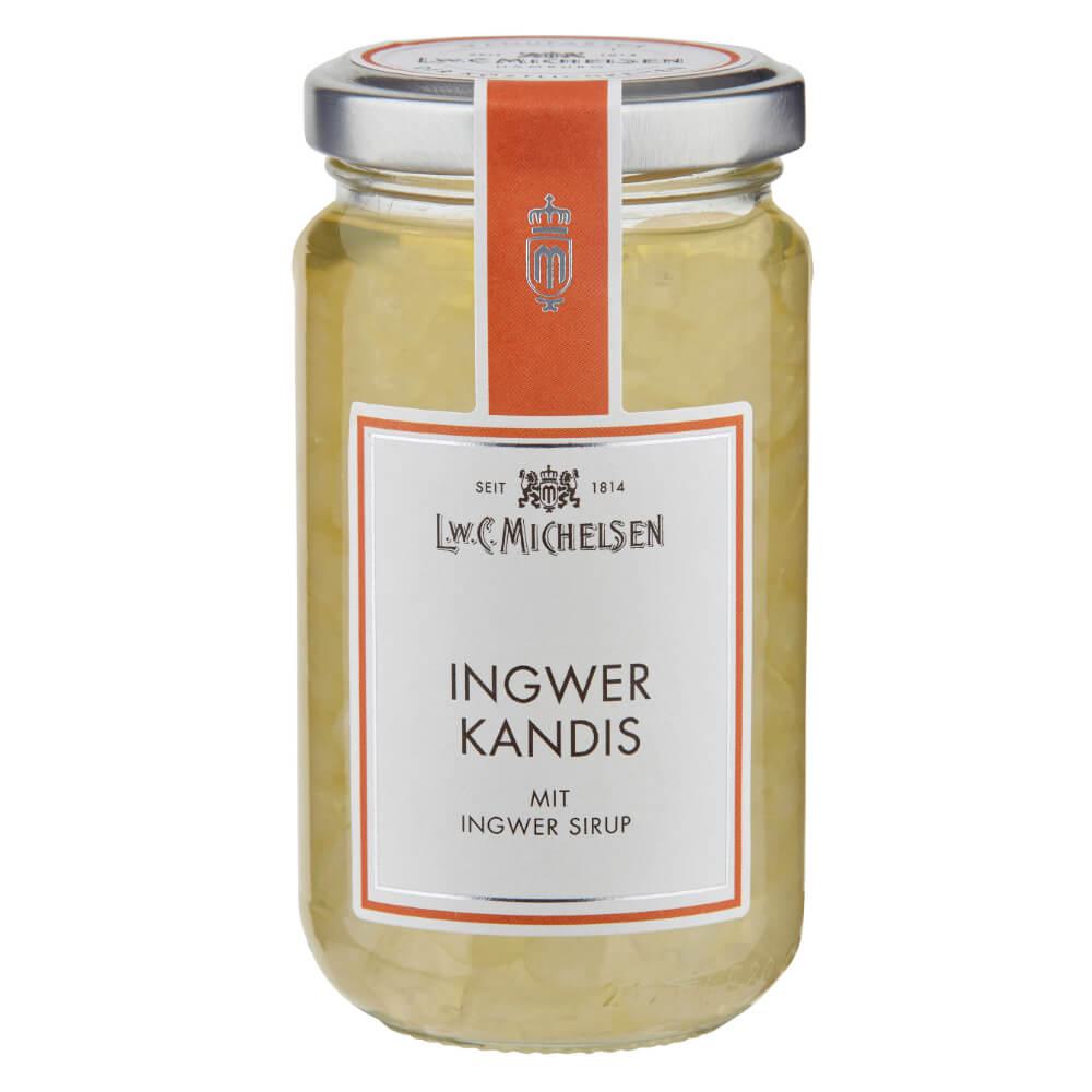 Ingwer-Kandis: Unser Ingwer-Kandis vereint weißen Kandis mit einem feurig-süßen Ingwer-Sirup und bietet ein...