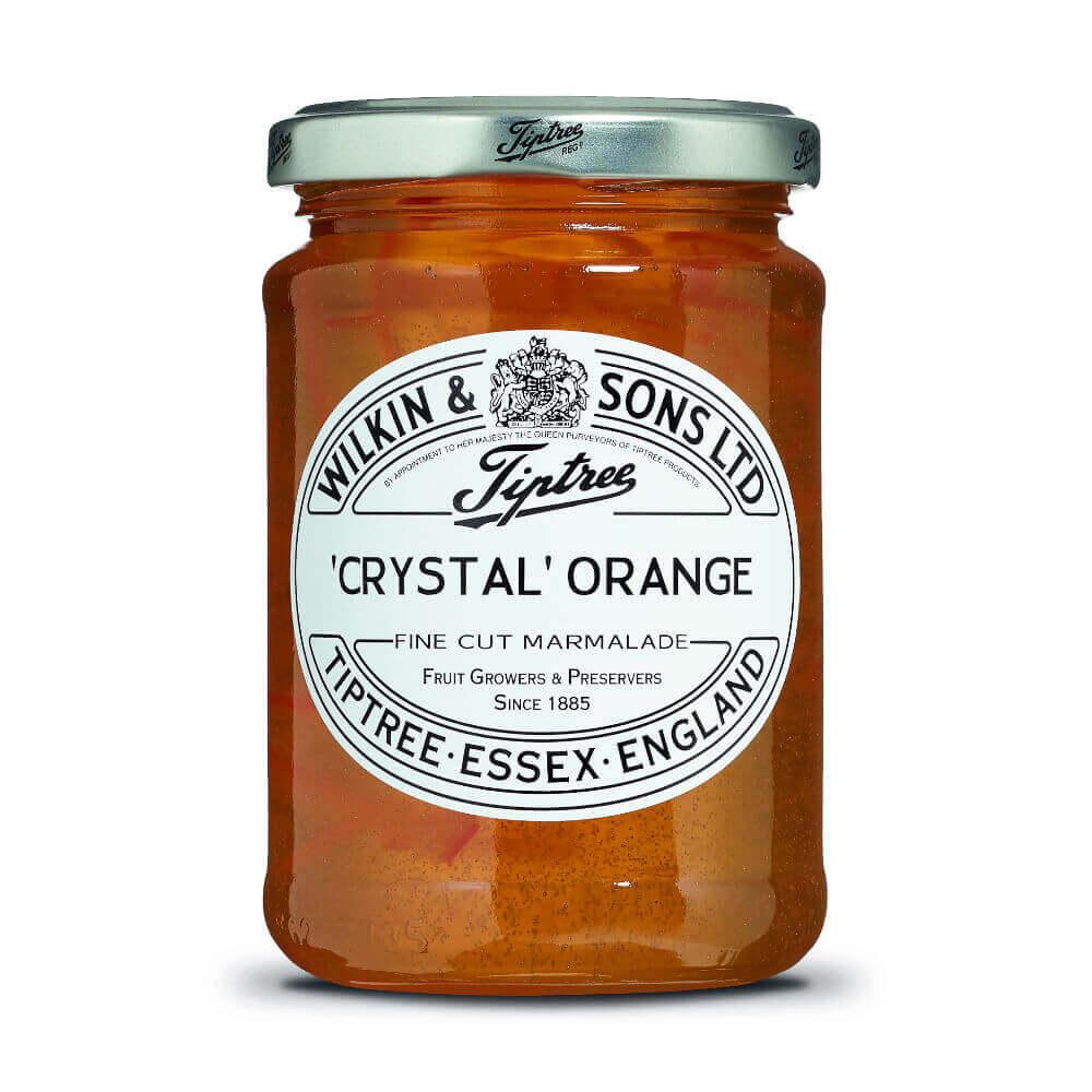 W&S "Crystal" Orangen 340g Glas: Tauchen Sie ein in die Welt der exquisiten Feinkost mit unserer W&S "Crystal" Orangen...