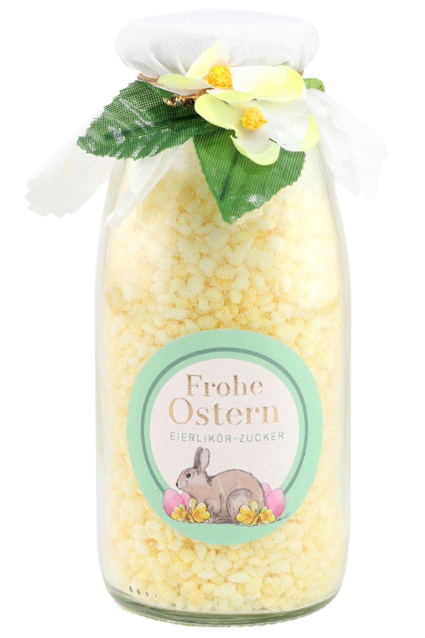 Oster-Knusperzucker mit Eierlikör: Entdecken Sie den Oster-Knusperzucker mit Eierlikör von L.W.C. Michelsen – eine exquisite...