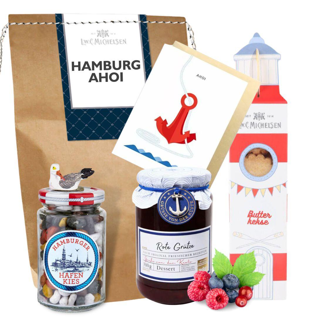 Kiek mol wedder in - Hamburg Ahoi - Geschenktüte: Genussvolle Grüße von der Waterkant 