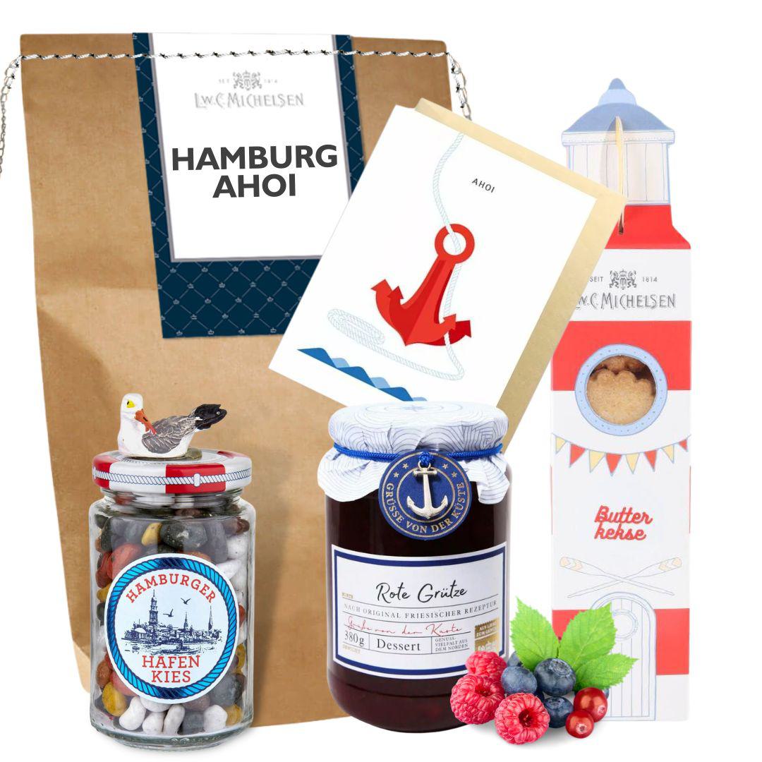Kiek mol wedder in - Hamburg Ahoi - Geschenktüte: Genussvolle Grüße von der Waterkant 