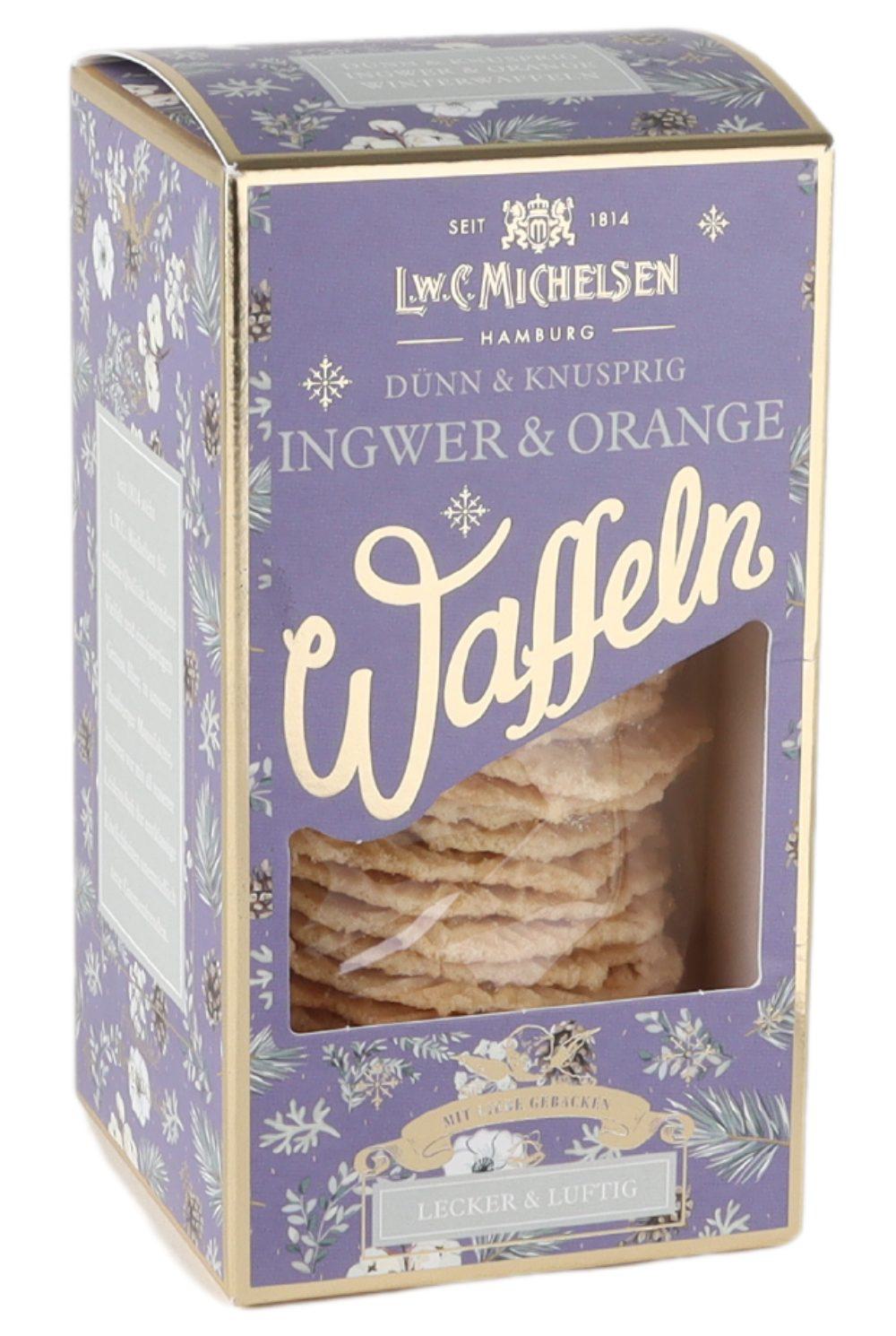 Winterwaffeln Ingwer und Orange: Tauchen Sie ein in die Welt der L.W.C. Michelsen Winterwaffeln mit Ingwer und Orange. Seit...