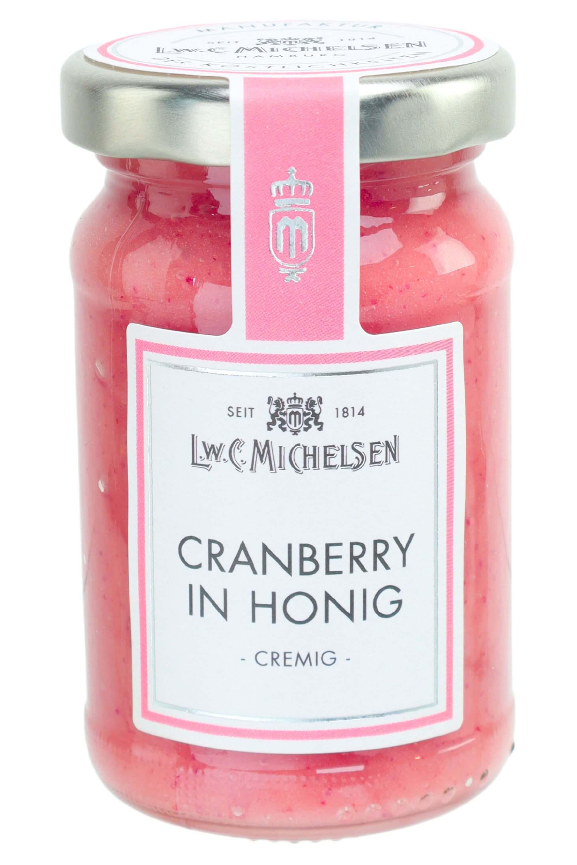 Cranberry in Honig - cremig-: Entdecken Sie die perfekte Ergänzung für Ihren Frühstückstisch: Unser cremiger Honig mit...