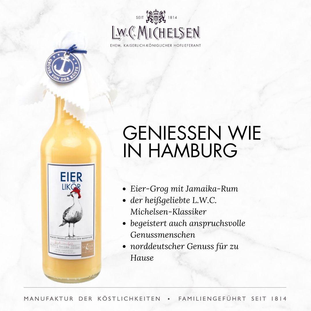 In Hamburch sagt man Moin! - Geschenktüte: Hanseatische Grüße und Feinkost für Genießer