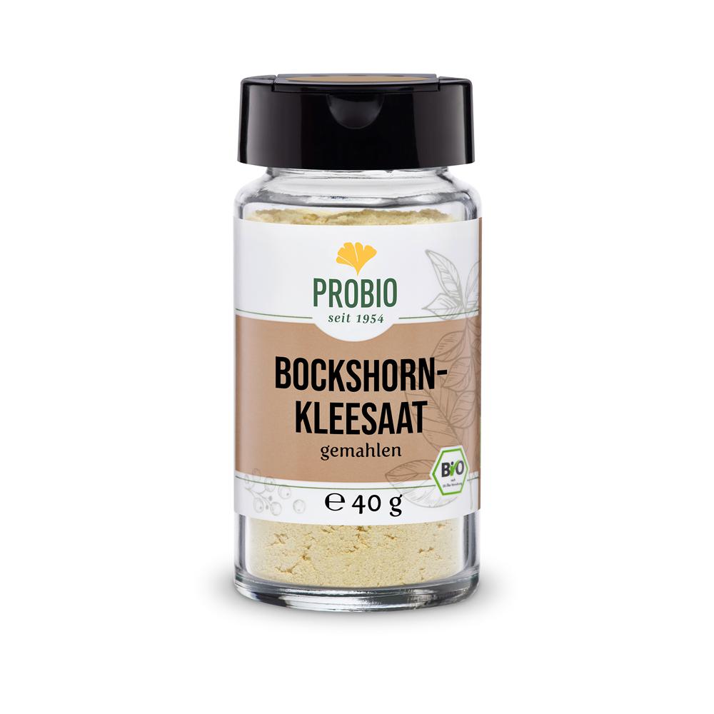 Probio: Bockshornkleesaat gemahlen 40g Glas (BIO): Entdecken Sie den einzigartigen Geschmack unseres gemahlenen...
