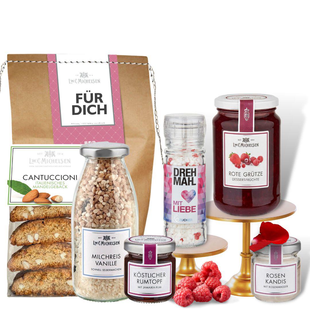 Für Dich - Geschenktüte: Liebevoll zusammengestellte Feinkost für besondere Momente