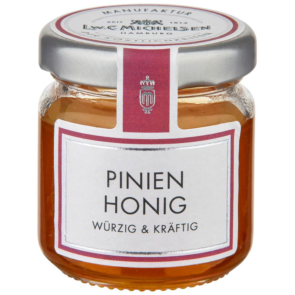 Pinien-Honig -Mini-: Tauchen Sie ein in die Welt des Pinien-Honigs von L.W.C. Michelsen, einem wahren Genuss für...