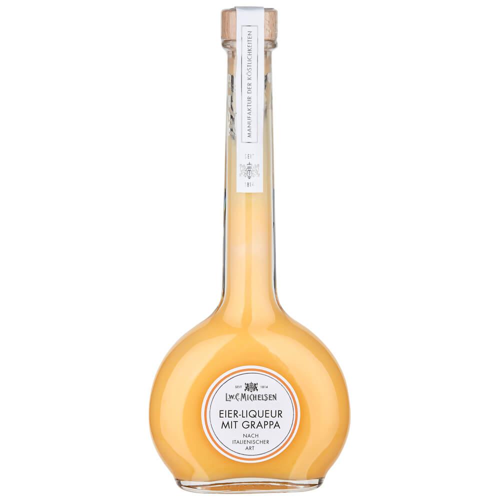 Eier-Liqueur mit Grappa: Unser Eier-Liqueur mit Grappa ist eine wahre Gaumenfreude, die Tradition und Qualität vereint. Seit...