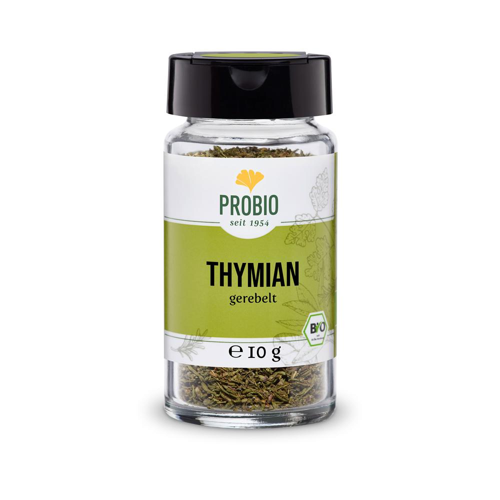 Probio: Thymian gerebelt 10g Glas (BIO): Unser PROBIO Thymian gerebelt im 10g Glas (BIO) ist ein wahres Juwel für Ihre...