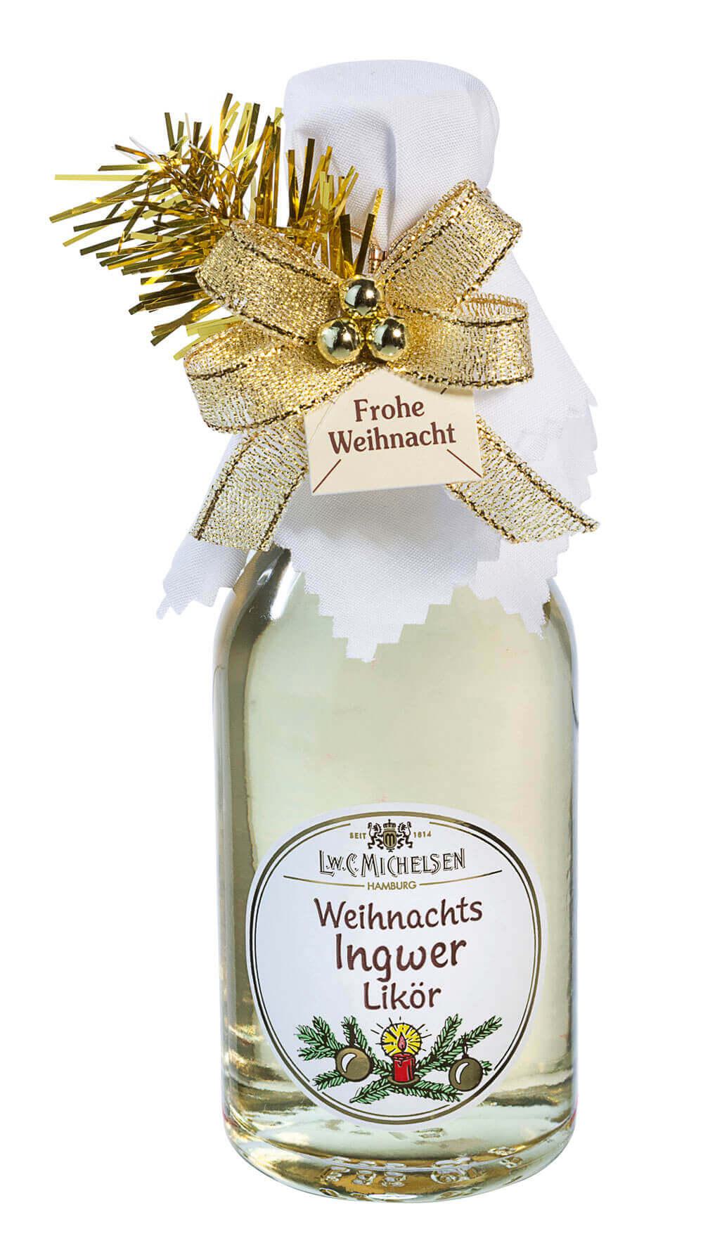 Weihnachts-Ingwer-Likör: Tauchen Sie ein in die Welt des Weihnachts-Ingwer-Likörs von L.W.C. Michelsen, einer...