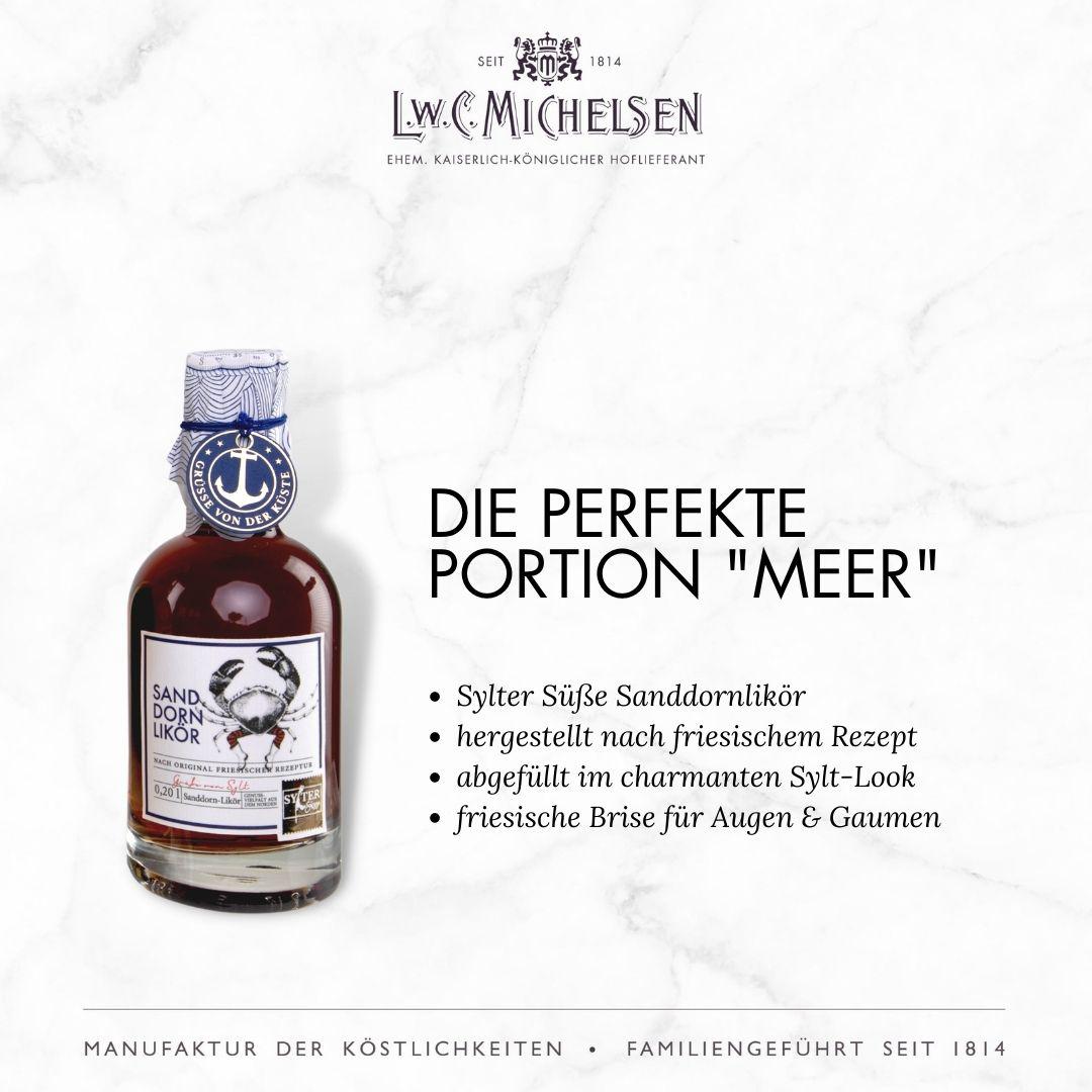Biike Sylter Süsse Likör Geschenkset: Friesische Likör-Spezialitäten für Nordseeliebhaber