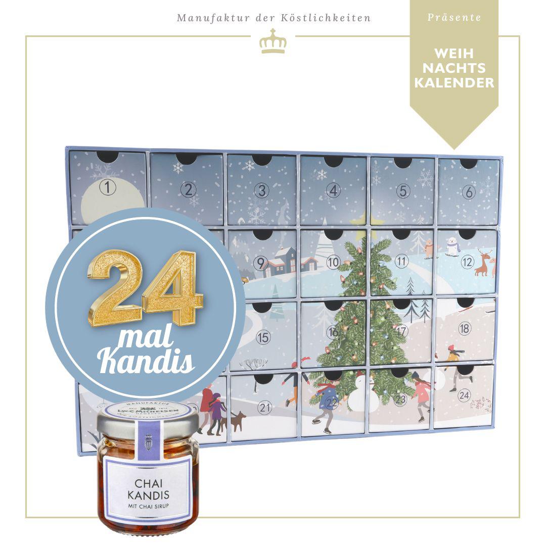 Kandis Adventskalender: Kandis-Vielfalt für stimmungsvolle Teemomente im Advent
