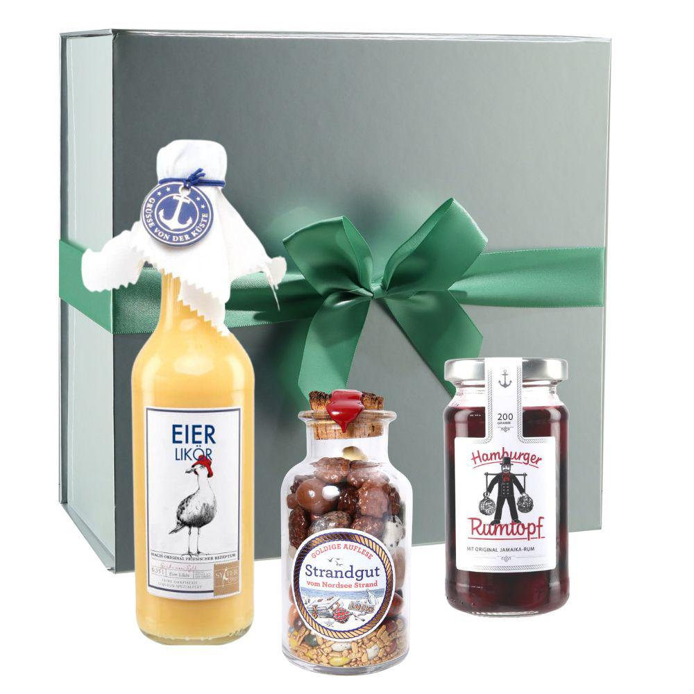 Hamburger Genuss - Geschenkbox: Maritimer Feinkosttraum aus der Hansestadt
