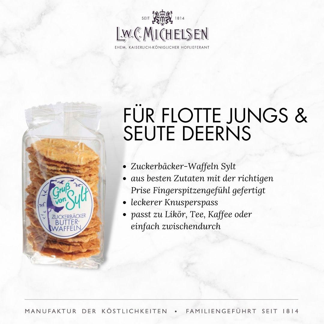 Maritimer Spieleabend Box – Perfektes Geschenkset mit Likör, Waffeln und Stadt-Land-Fluss