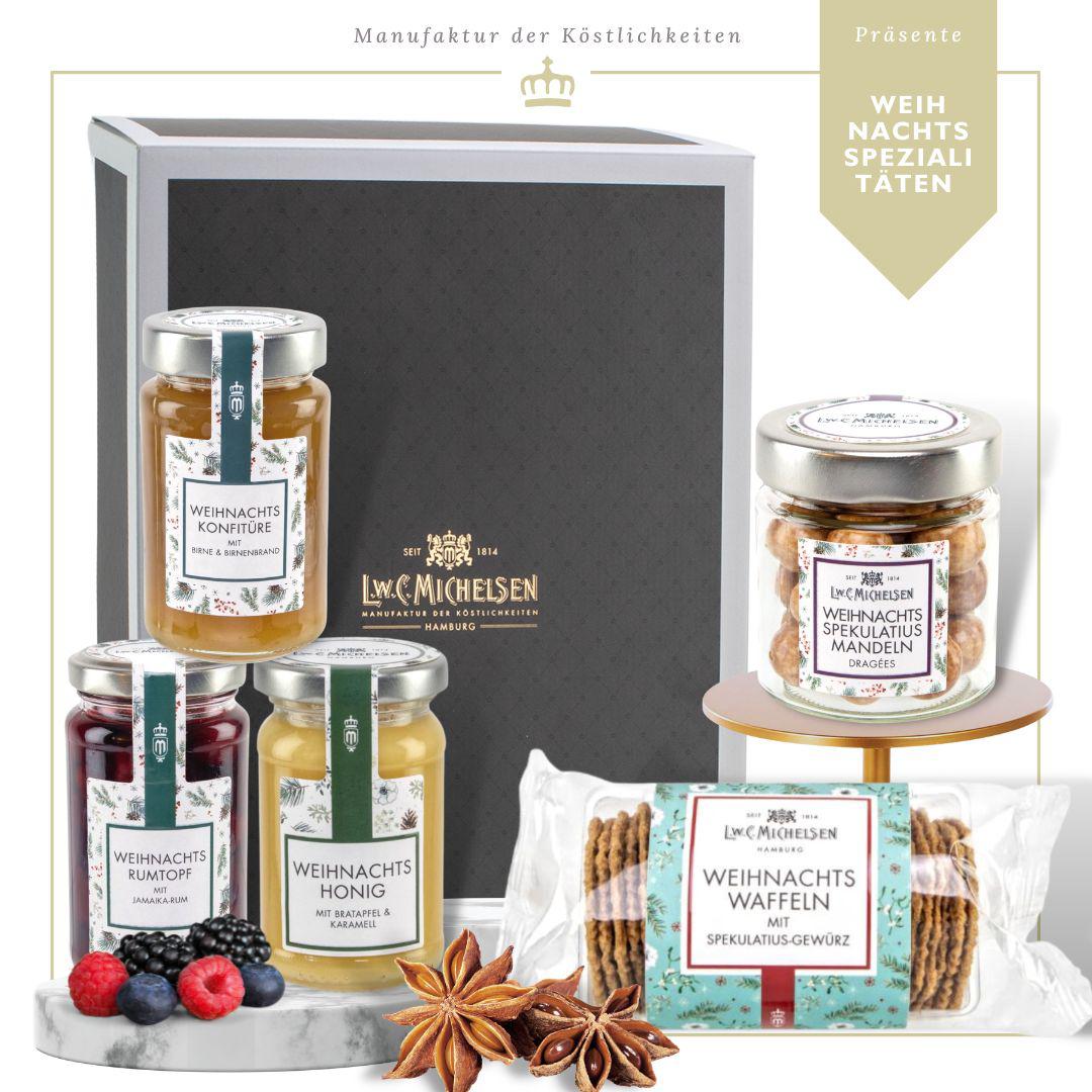 Weihnachtsspezialitäten - Geschenkbox: Edle Delikatessen für die festliche Zeit