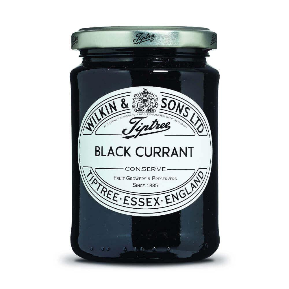 W&S Black Currant Conserve 340g Glas: Tauchen Sie ein in die Welt der  Black Currant Conserve, einer exquisiten Konfitüre...