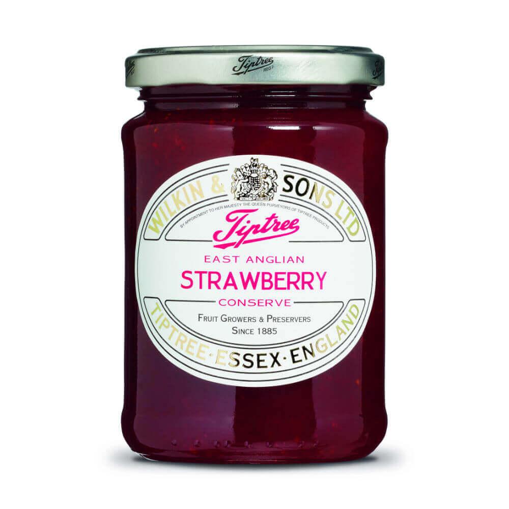 W&S East Anglian Strawberry Conserve 340g Glas: Tauchen Sie ein in den Genuss unserer  East Anglian Strawberry Conserve,...