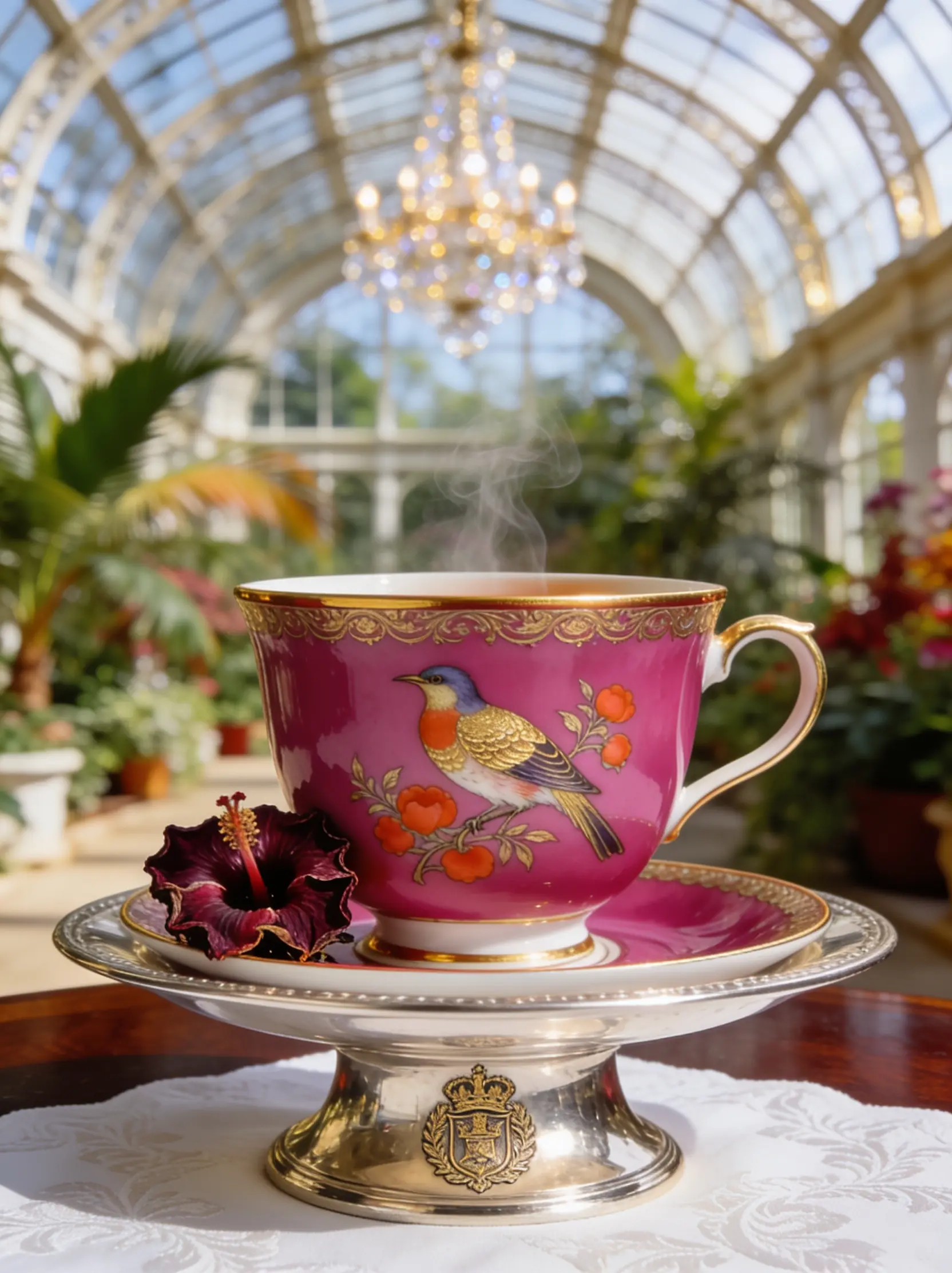 Windsor Castle Früchtetee – Walderdbeere, Wildkirsche, Hibiskus