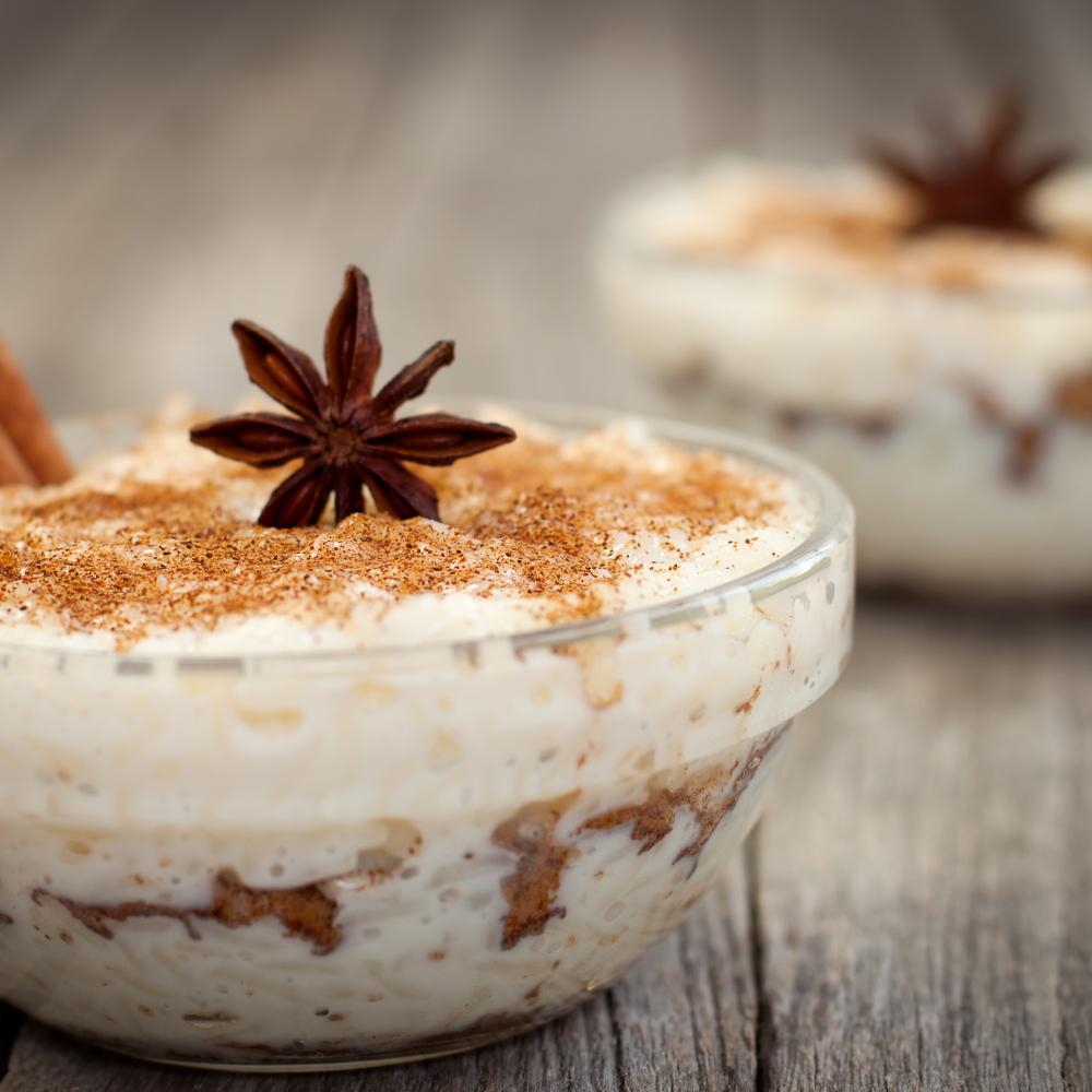 Milchreis mit Zimtstange