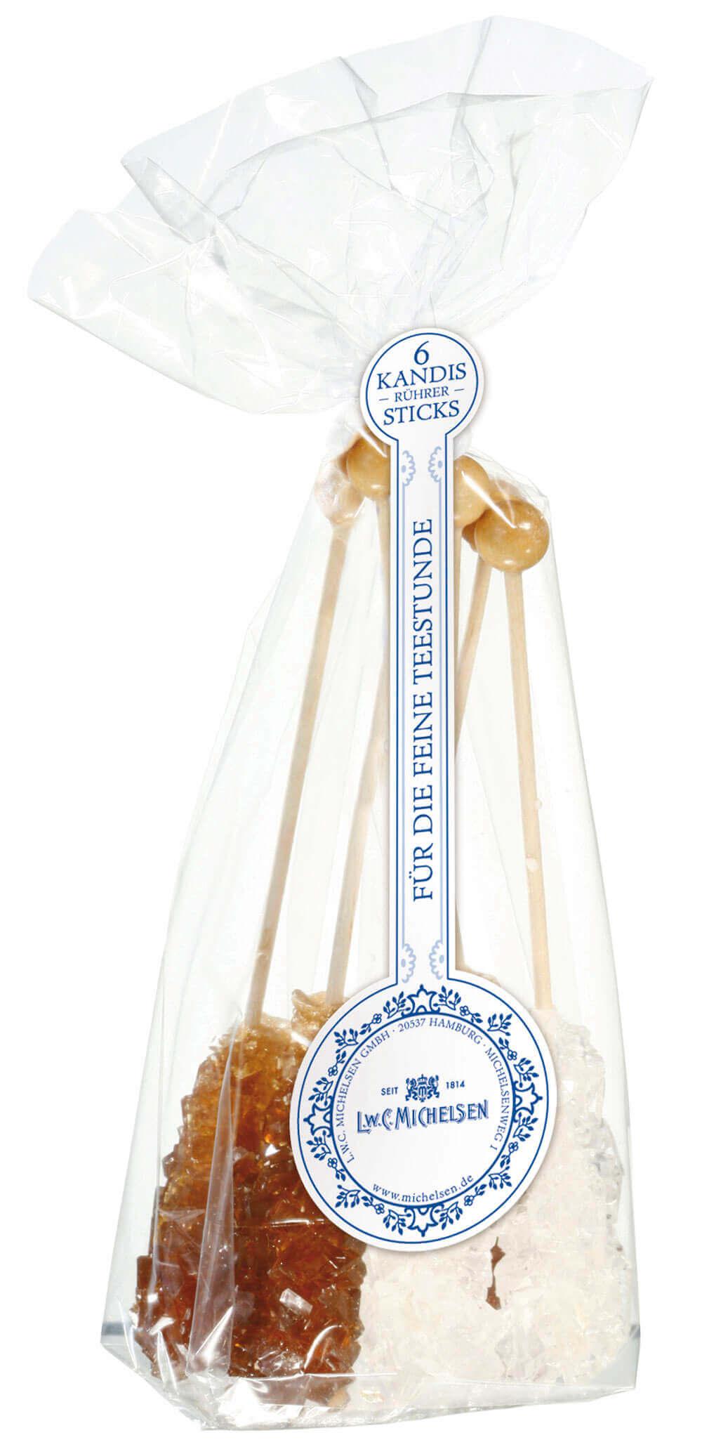 6er Kandis-Sticks gemischt: Tauchen Sie ein in die Welt des feinen Geschmacks mit unseren 6er Kandis-Sticks. Diese exquisite...