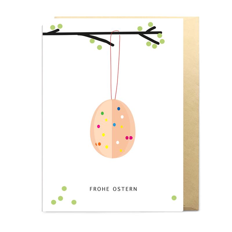 3D Klappkarte Ostern