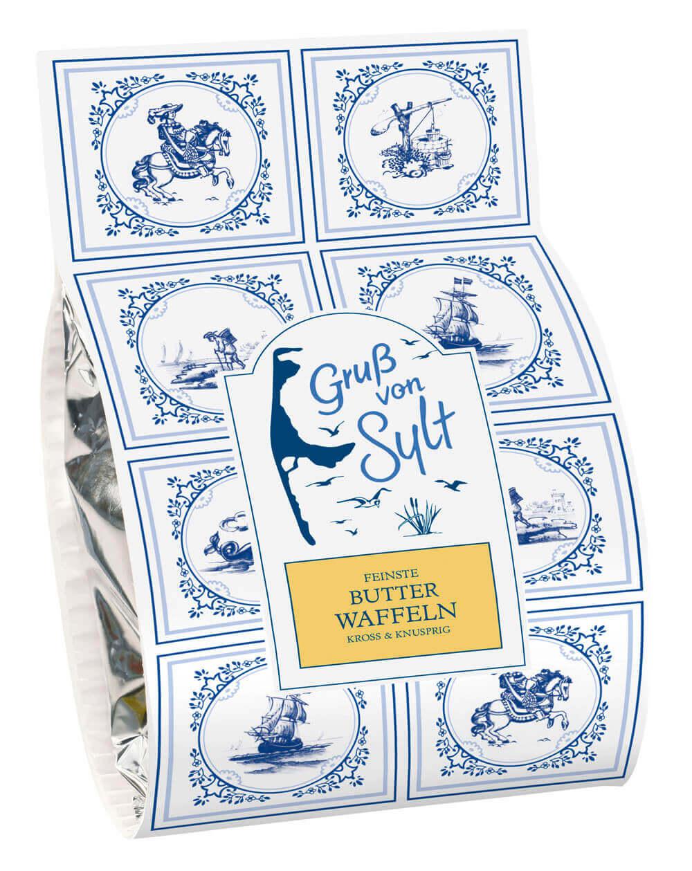 Sylter Butterwaffeln kross + knusprig: Unsere Sylter Butterwaffeln sind ein wahres Meisterwerk der Backkunst. Kross und...