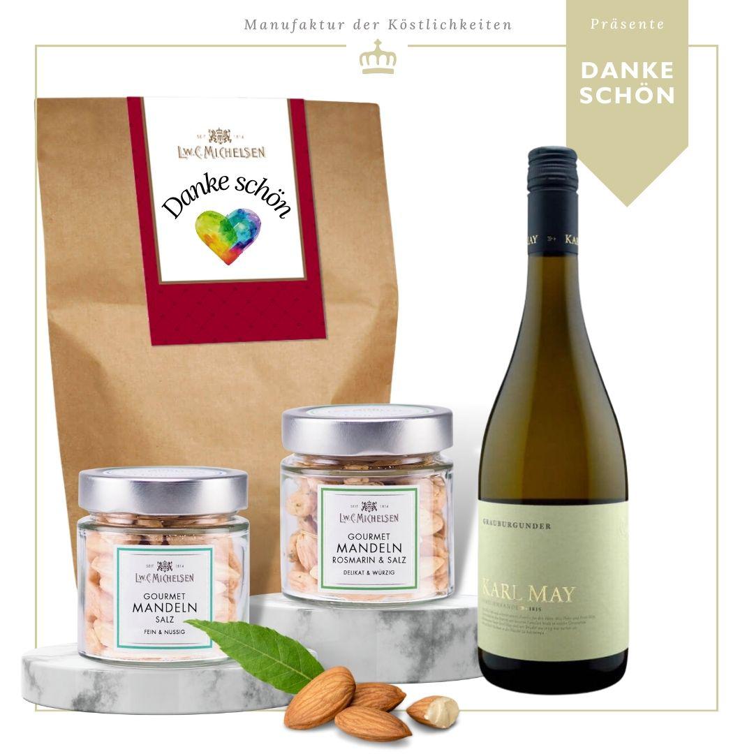 Thank you - Geschenktüte: Feine Köstlichkeiten zum Danke schön sagen