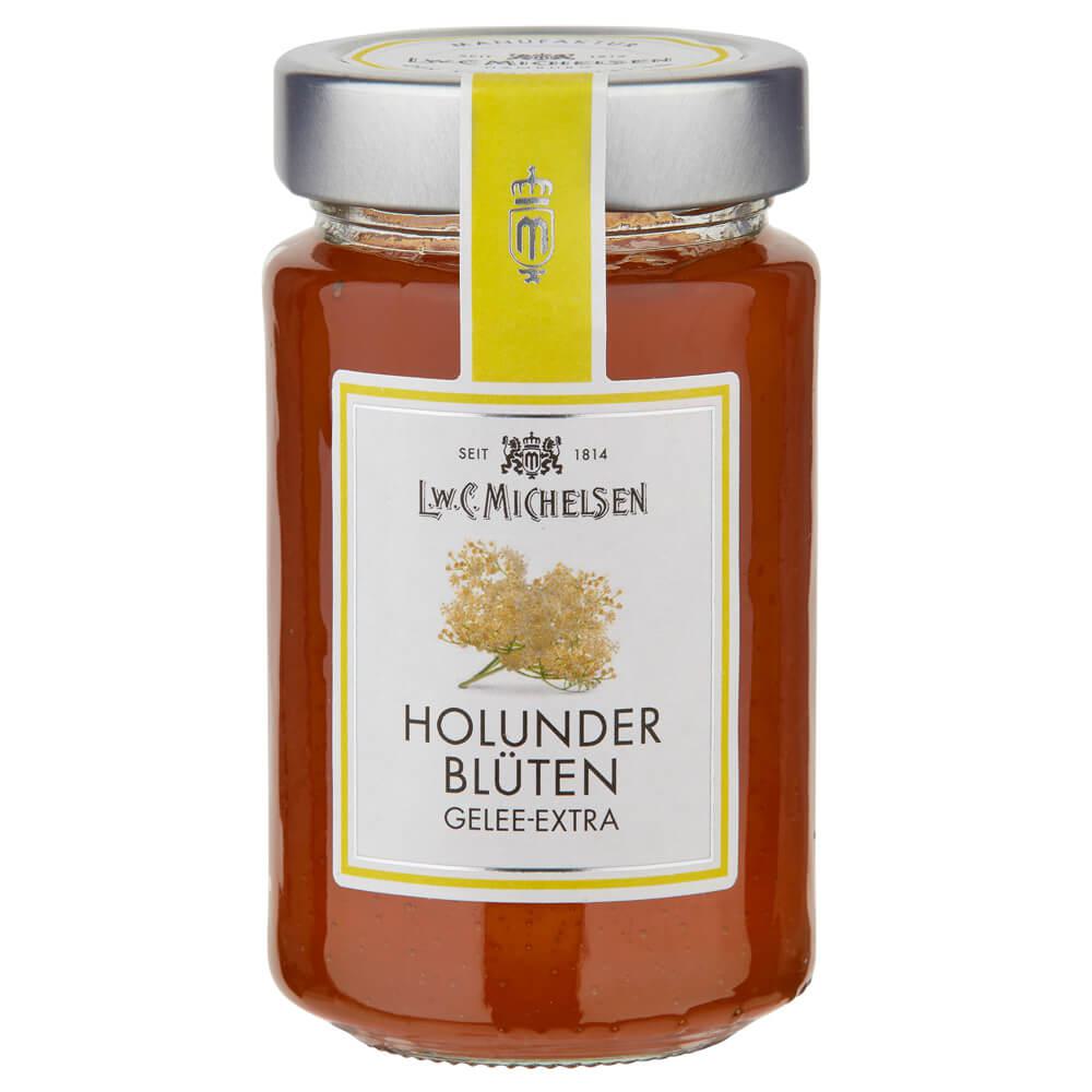 Holunderblütengelee -Extra-: Unser Holunderblütengelee -Extra- ist ein wahres Geschmackserlebnis, das die norddeutsche...