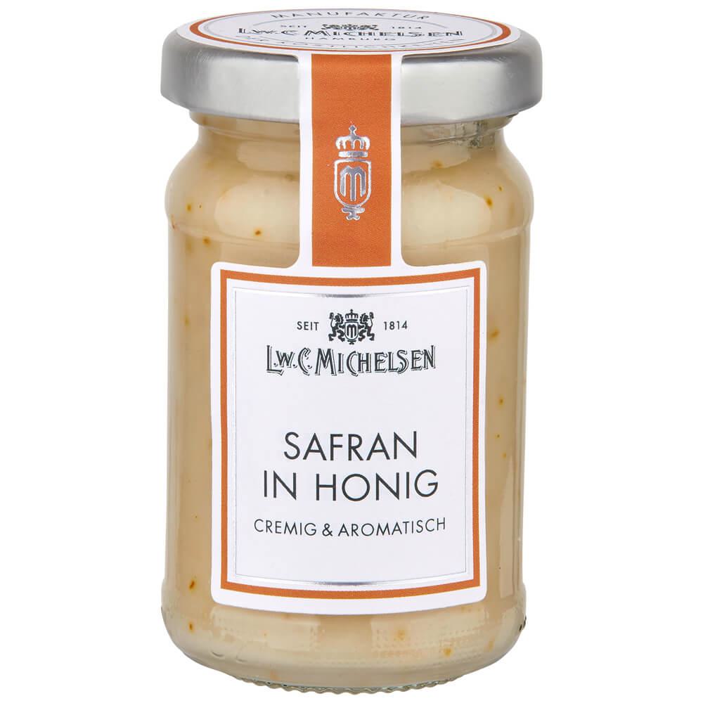 Safran in Honig: Tauchen Sie ein in die Welt des Genusses mit unserer exquisiten Safran-Honig-Komposition. Seit 1814 steht...
