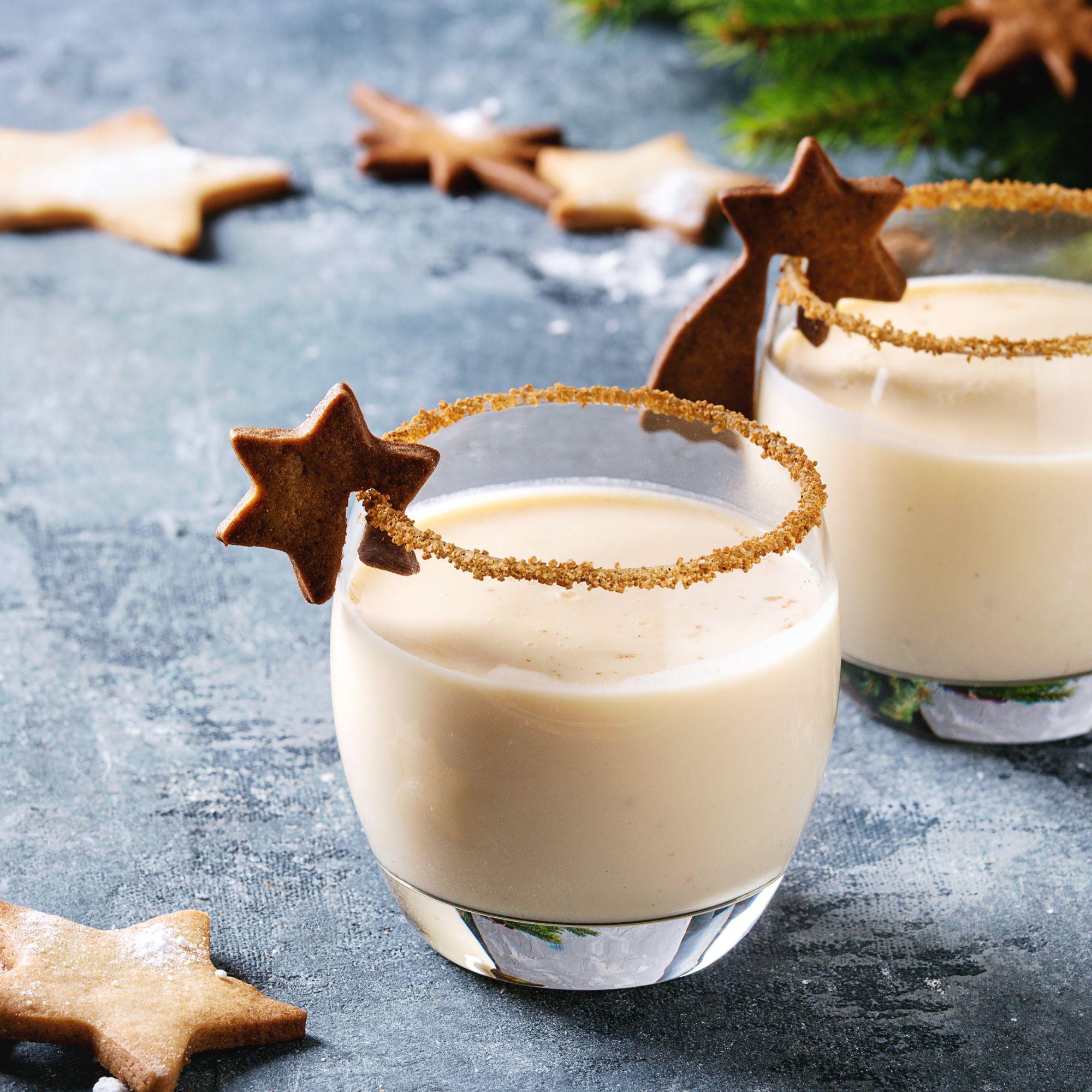 Weihnachts-Eierlikör Merry Christmas in 500-ml-Flasche – cremige Winterlikör-Spezialität, perfekt pur, in Cocktails oder als Geschenk zu Weihnachten.