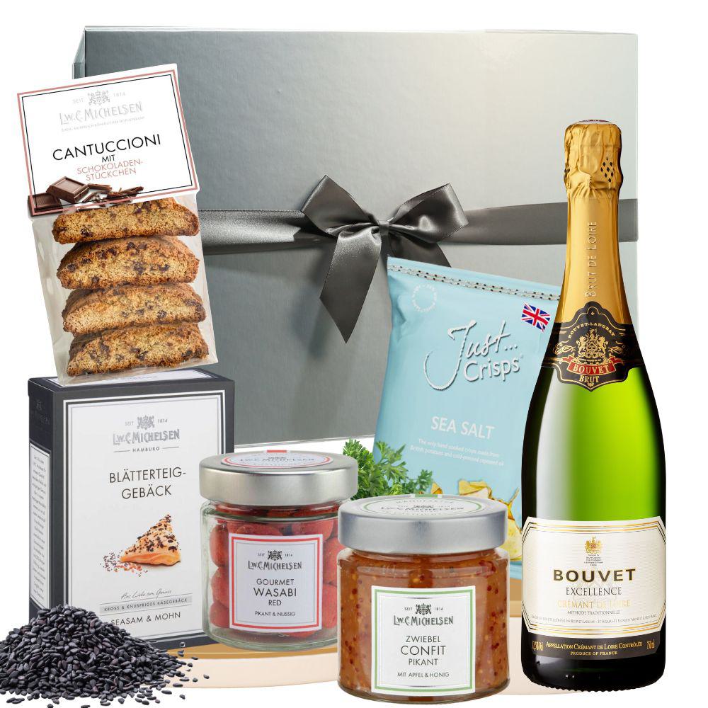 Glamping - Geschenkbox: Exquisite Feinkost für luxuriöse Genussmomente