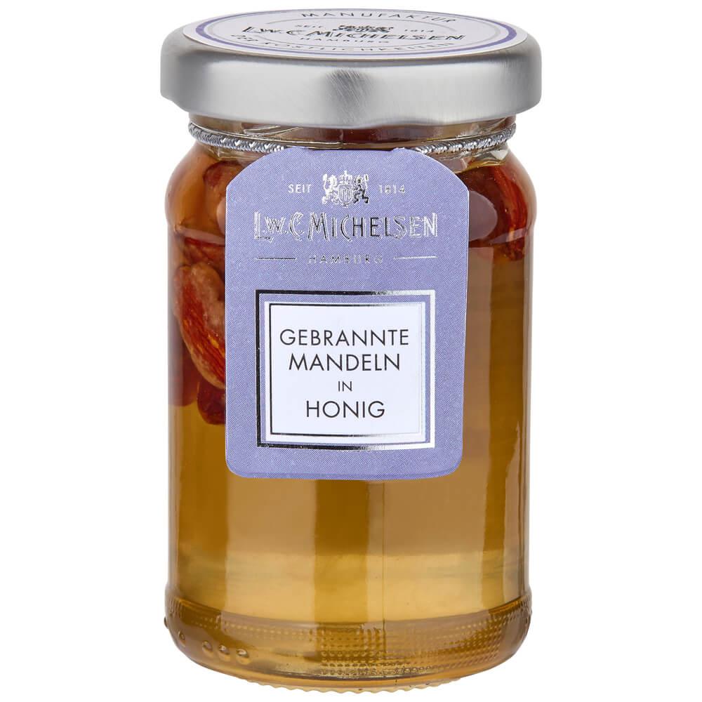 Mandeln in Honig -klein-   : Unsere Mandeln in Honig sind ein wahres Geschmackserlebnis. Gebrannte Mandeln, vereint mit...