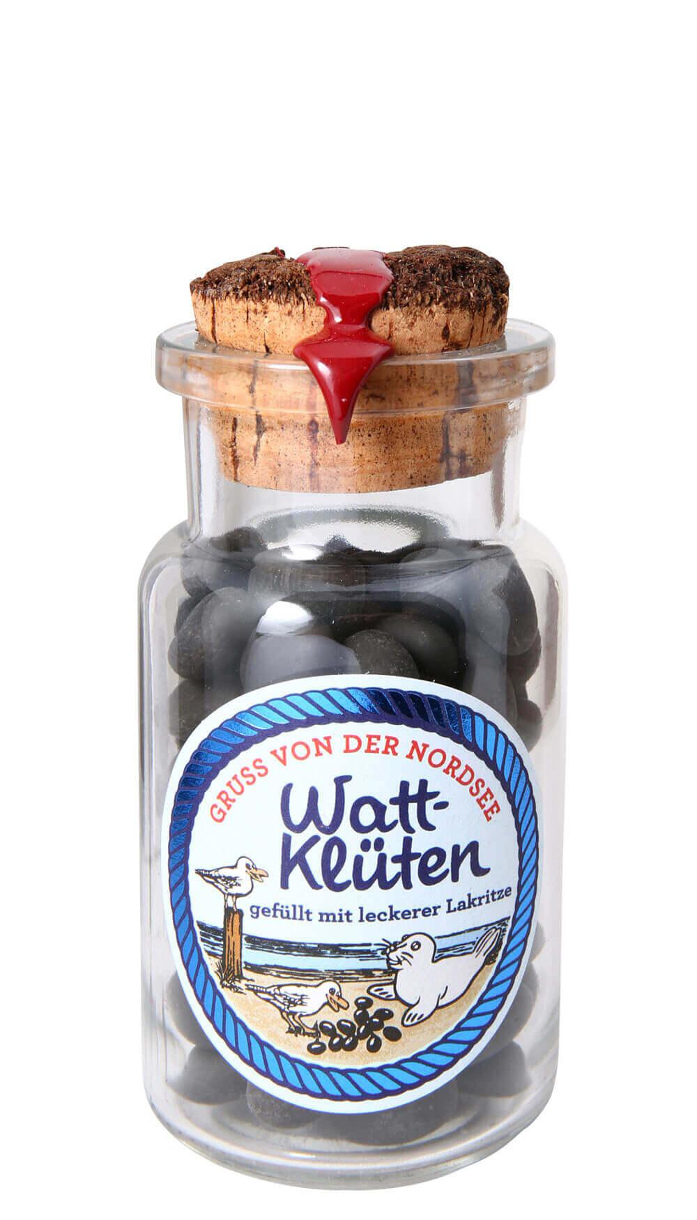 Wattklüten: Wattklüten – ein Stück norddeutsche Tradition in jeder Praline. Unsere feinste Salmiak-Lakritze begeistert mit...