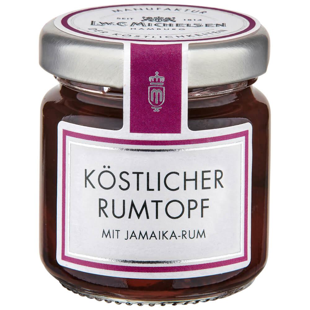Köstlicher Rumtopf : Unser köstlicher Rumtopf vereint feinste Sommerfrüchte mit echtem Jamaika-Rum zu einem...