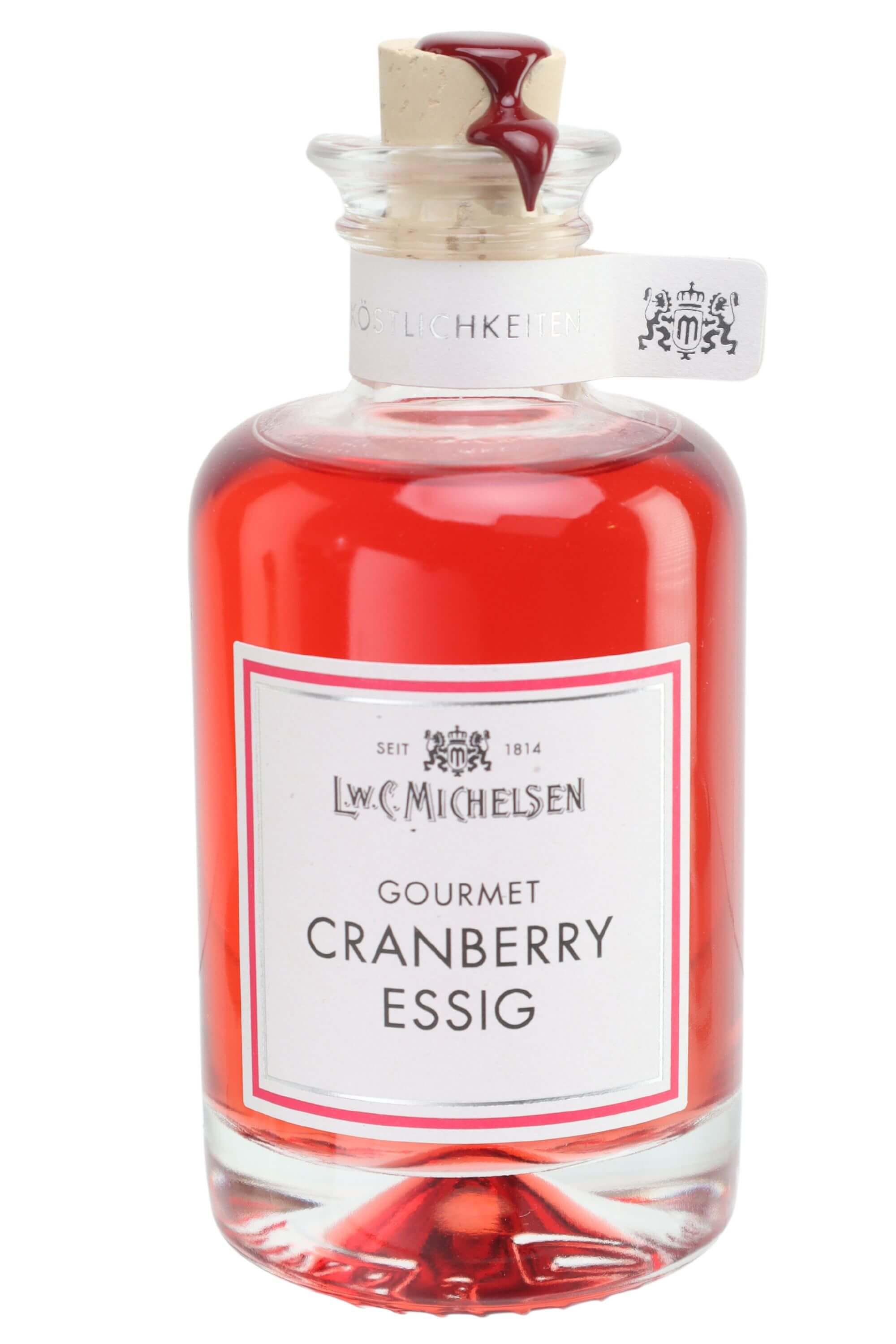 Essigzubereitung: Fruchtessig Cranberry: Tauchen Sie ein in die Welt des Genusses mit unserem Fruchtessig Cranberry. Seit...