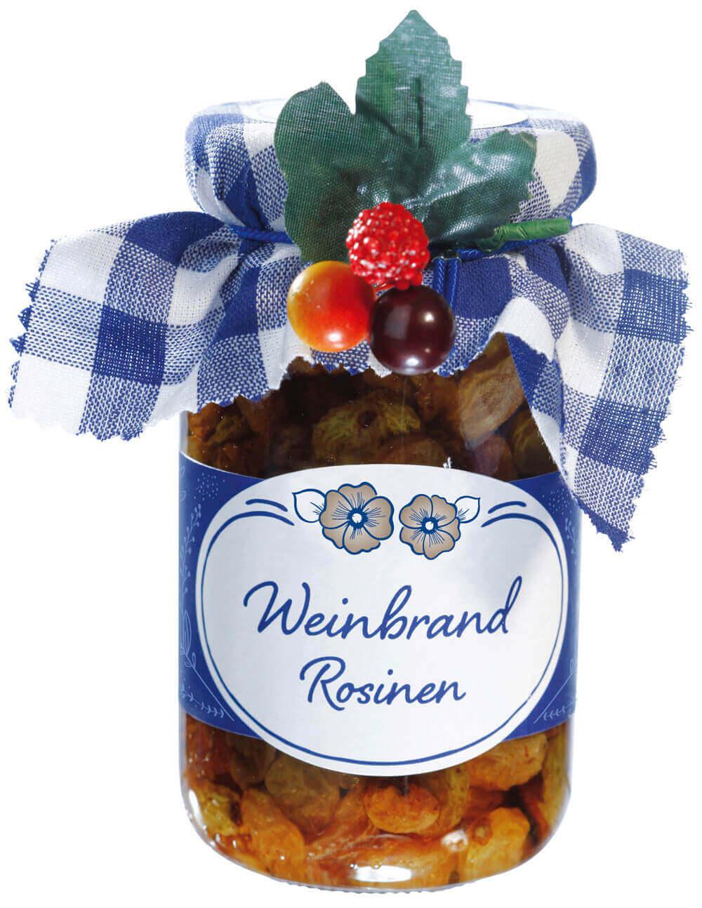 Mamas Rumkirschen - groß: Sauerkirschen mit Vanille in Rum verfeinert, ideal als Dessert oder Topping für Eis