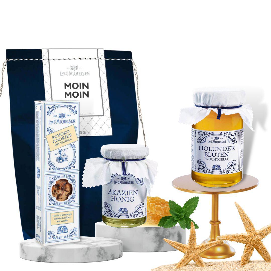 Moin Moin - Frühstücks - Geschenktüte: Norddeutsche Spezialitäten für den perfekten Start in den Tag