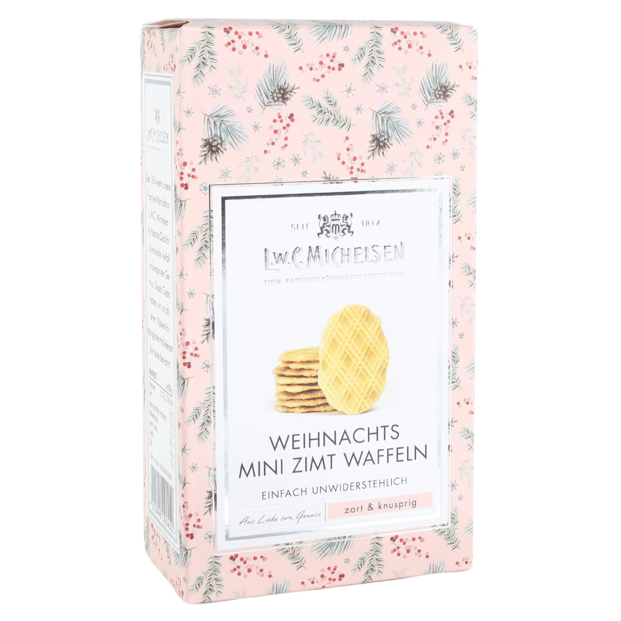 Weihnachts-Gebäck: Mini Zimt-Waffeln: Unsere Mini Zimt-Waffeln sind die perfekte Begleitung für die festliche Jahreszeit....