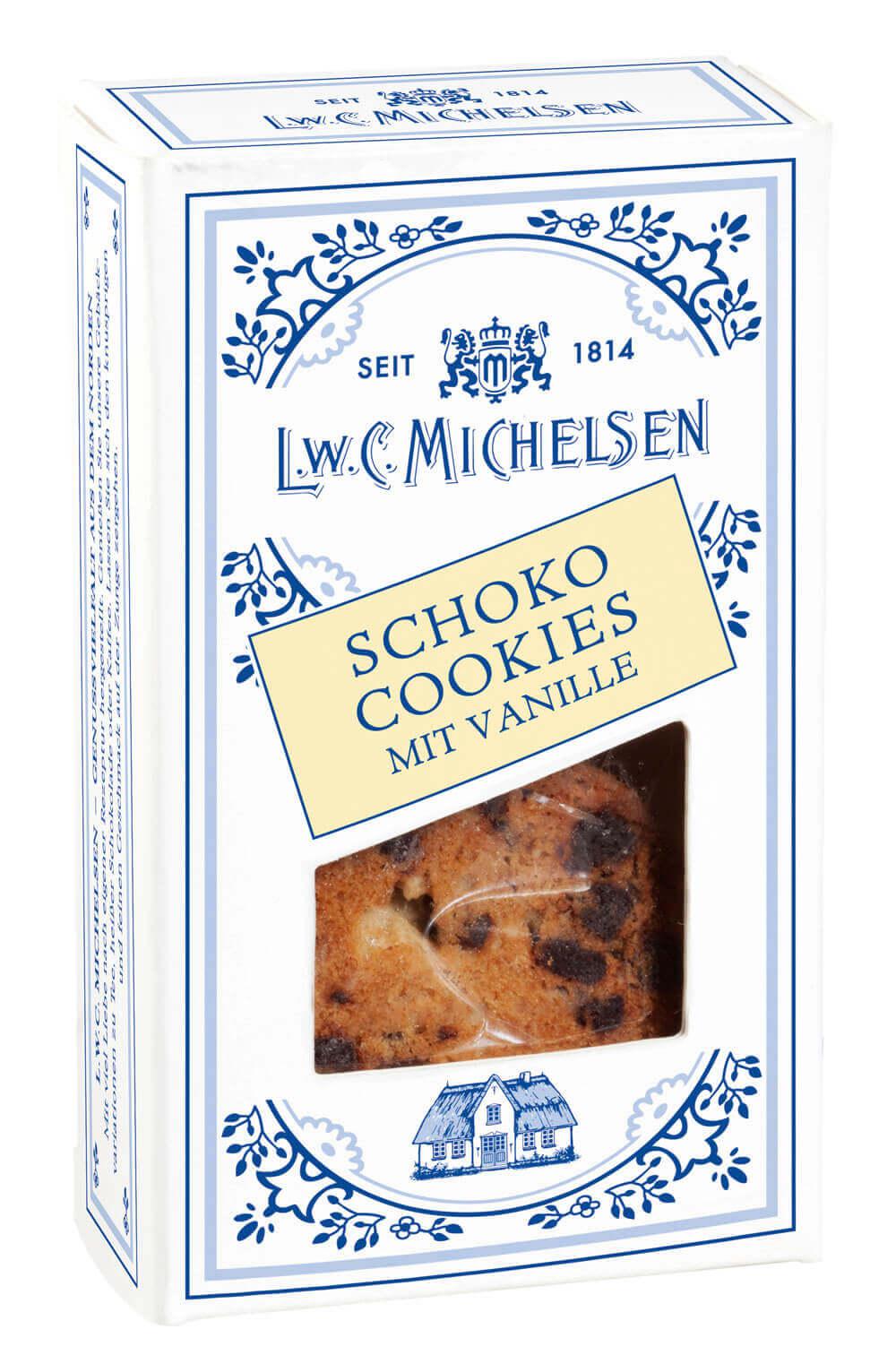 Mini Landhaus Schoko-Cookies mit Vanille: Mini Landhaus Schoko-Cookies mit Vanille von L.W.C. Michelsen sind ein wahres...
