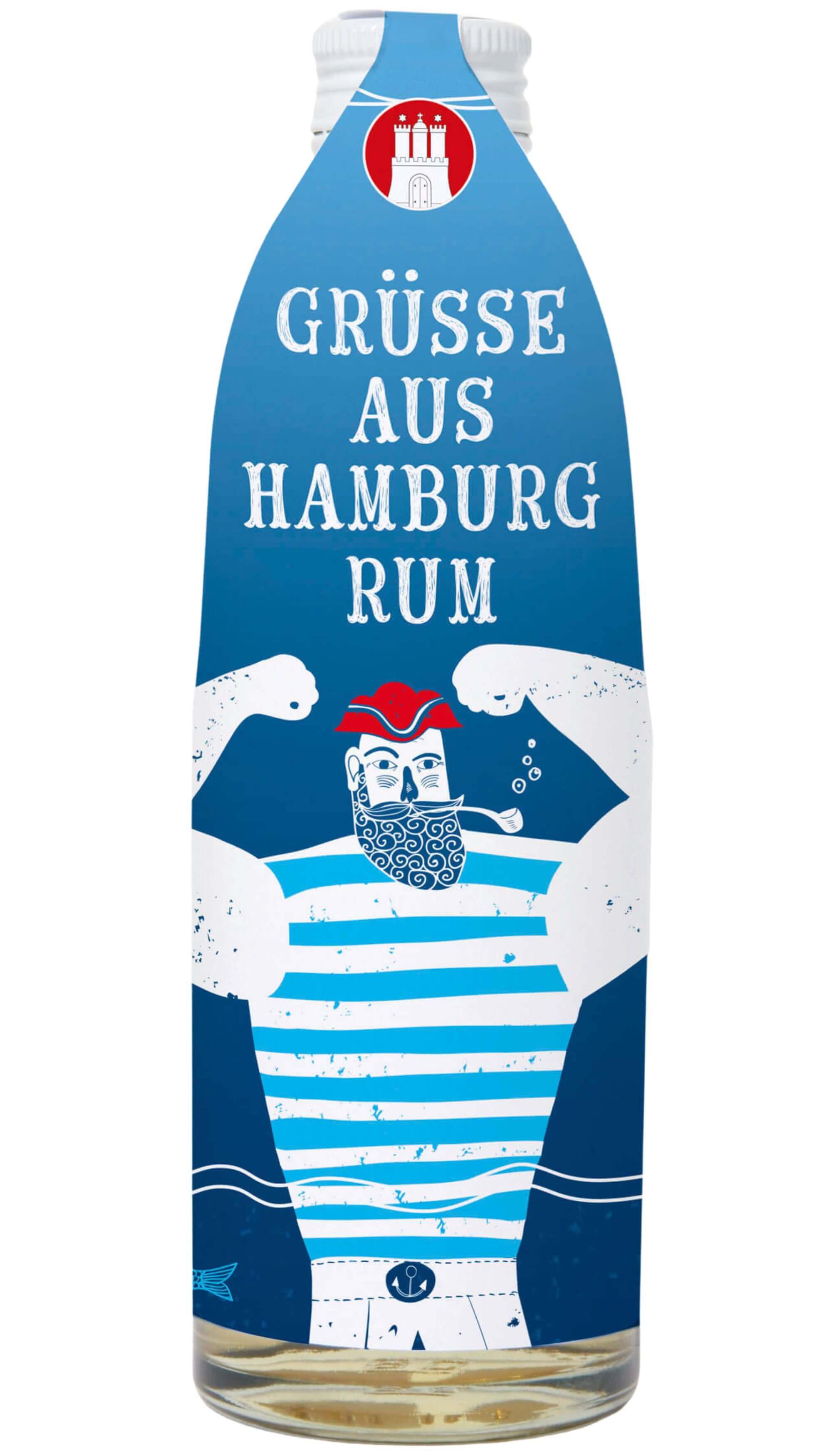 Gruß aus Hamburg - Rum -: Tauchen Sie ein in die Welt des Genusses mit unserem "Gruß aus Hamburg" Rum. Seit 1814 steht unser...