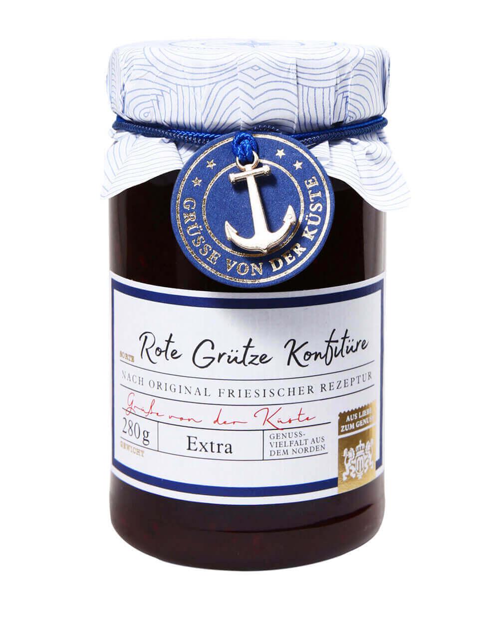 Anker-Anhänger Rote Grütze Konfitüre Extra: Unsere Rote Grütze Konfitüre Extra ist ein wahres Meisterwerk der Feinkostkunst....