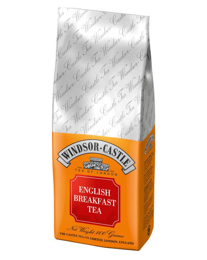 Windsor-Castle: English Breakfast Tea 100g Tüte: Entdecken Sie den Windsor-Castle English Breakfast Tea, eine exquisite...