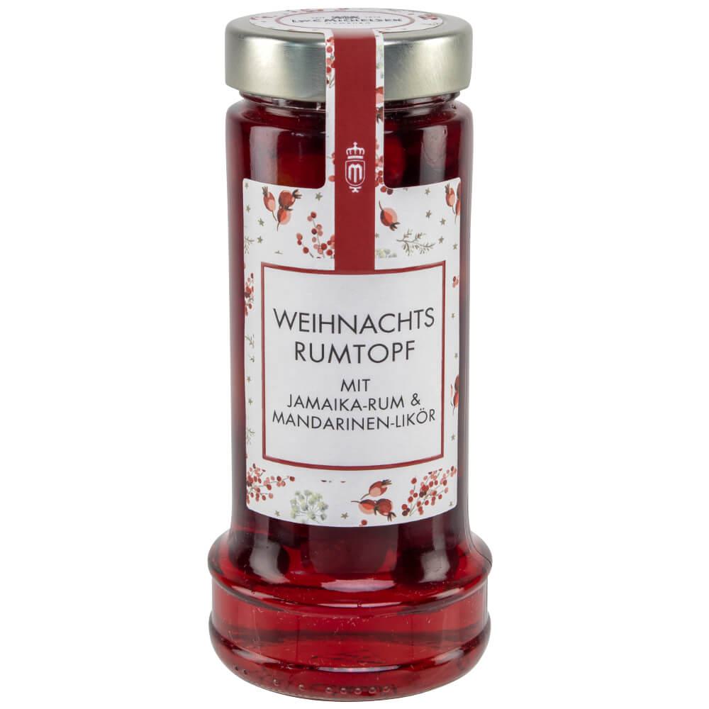Weihnachts-Rumtopf mit Mandarinenlikör : Tauchen Sie ein in die festliche Welt des L.W.C. Michelsen Weihnachts-Rumtopfs mit...