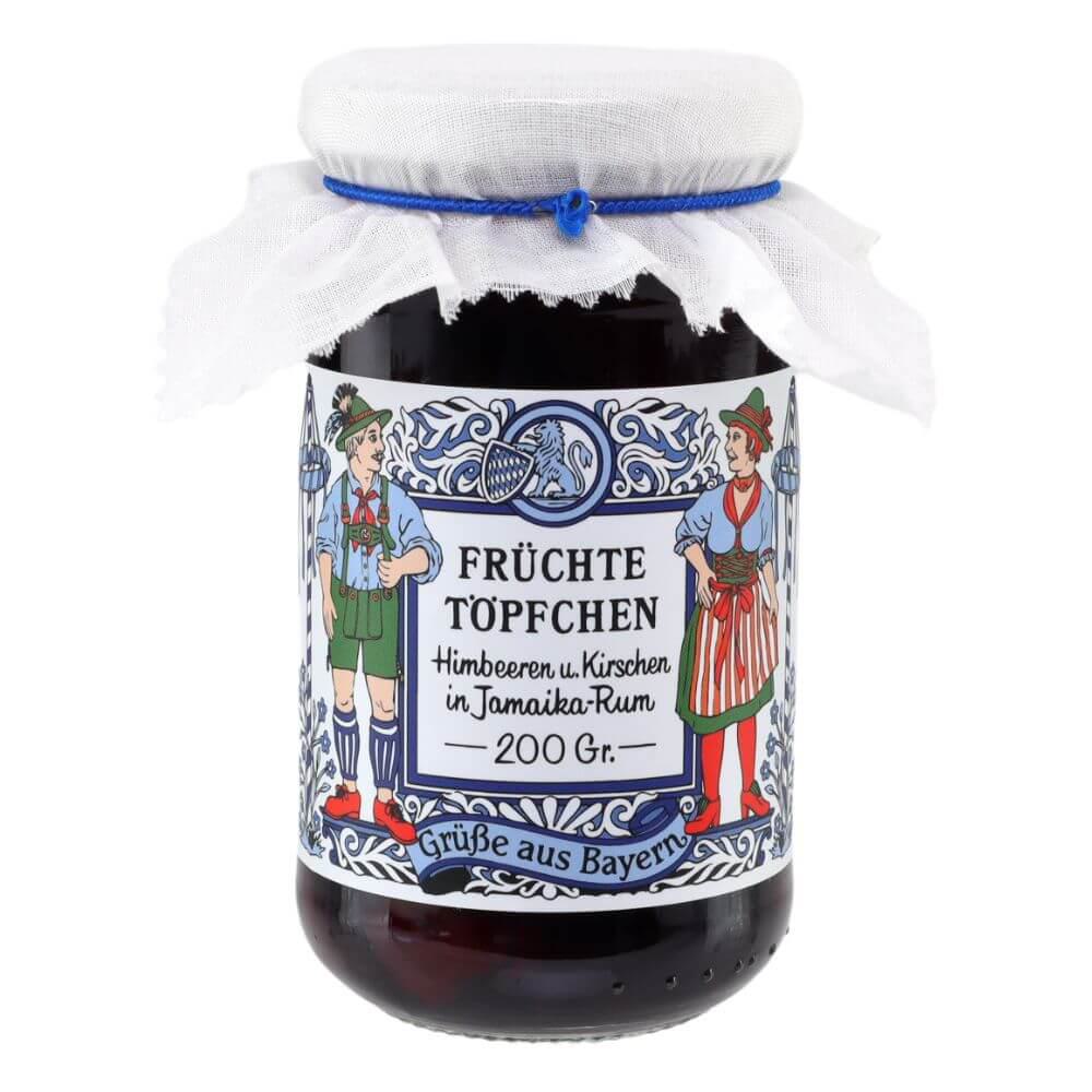 Bayerisches Früchte-Töpfchen -Opal-: Tauchen Sie ein in die Welt des Genusses mit unserem Bayerischen Früchte-Töpfchen...