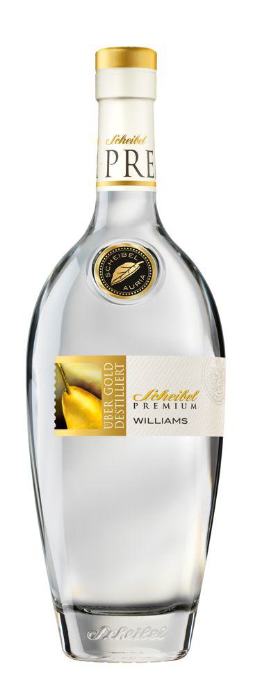 Scheibel Premium Williams-Christ Birne 0,7L – Edelbrand aus baumgereiften Williams-Birnen