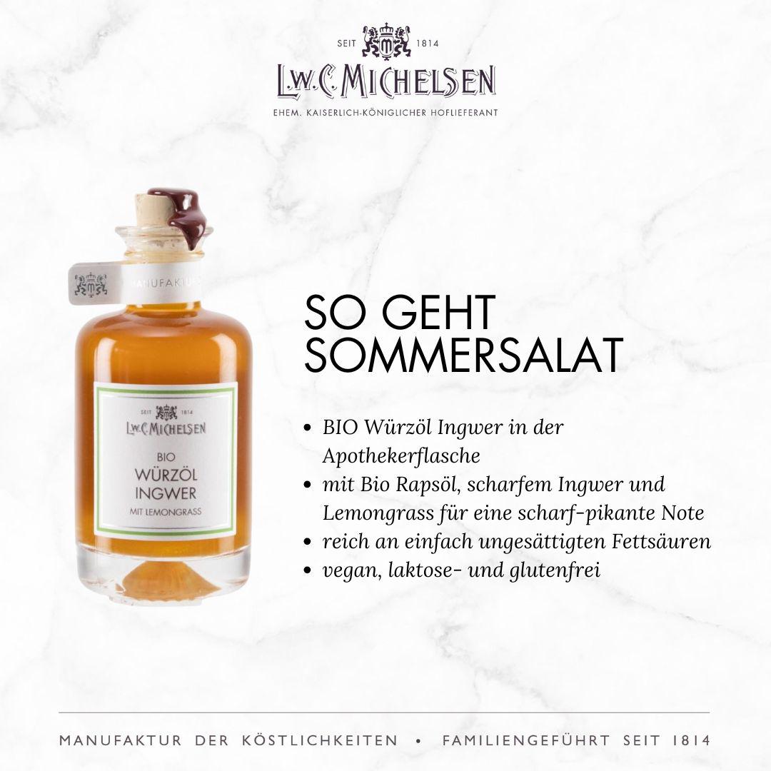 Food-Geschenk-Set Salatglück - Geschenkschachtel: Feinste Dressings und Öle für Salatliebhaber