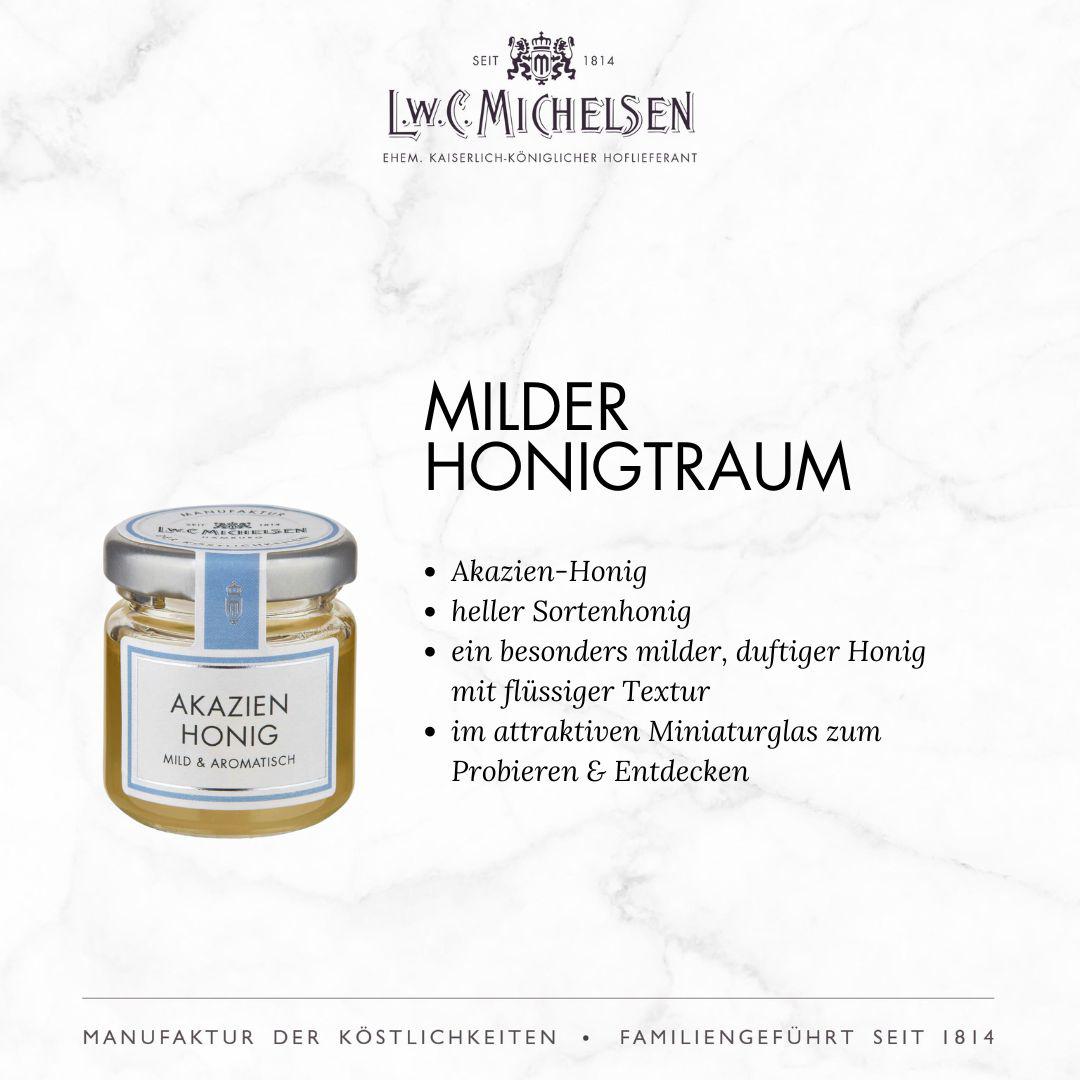 6er Set Honig - BEE Loved - Geschenk-Schachtel: Honigspezialitäten für süße Liebeserklärungen