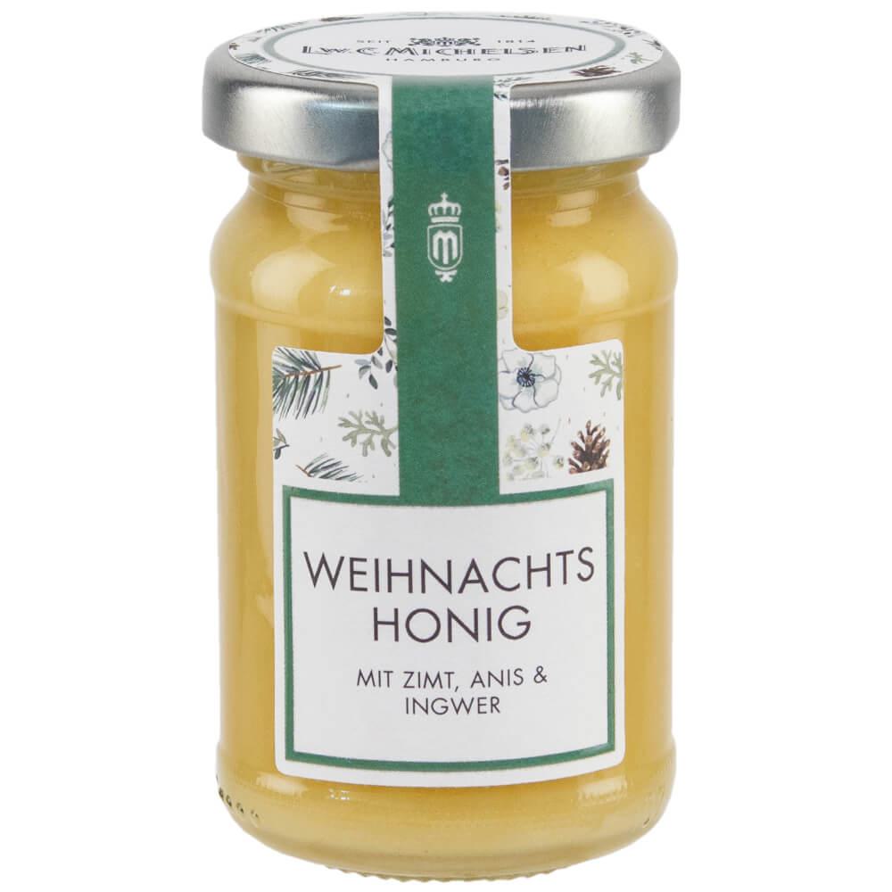 Weihnachts-Honig mit Zimt, Anis und Ingwer: Tauchen Sie ein in die Welt des Genusses mit unserem Weihnachts-Honig,...