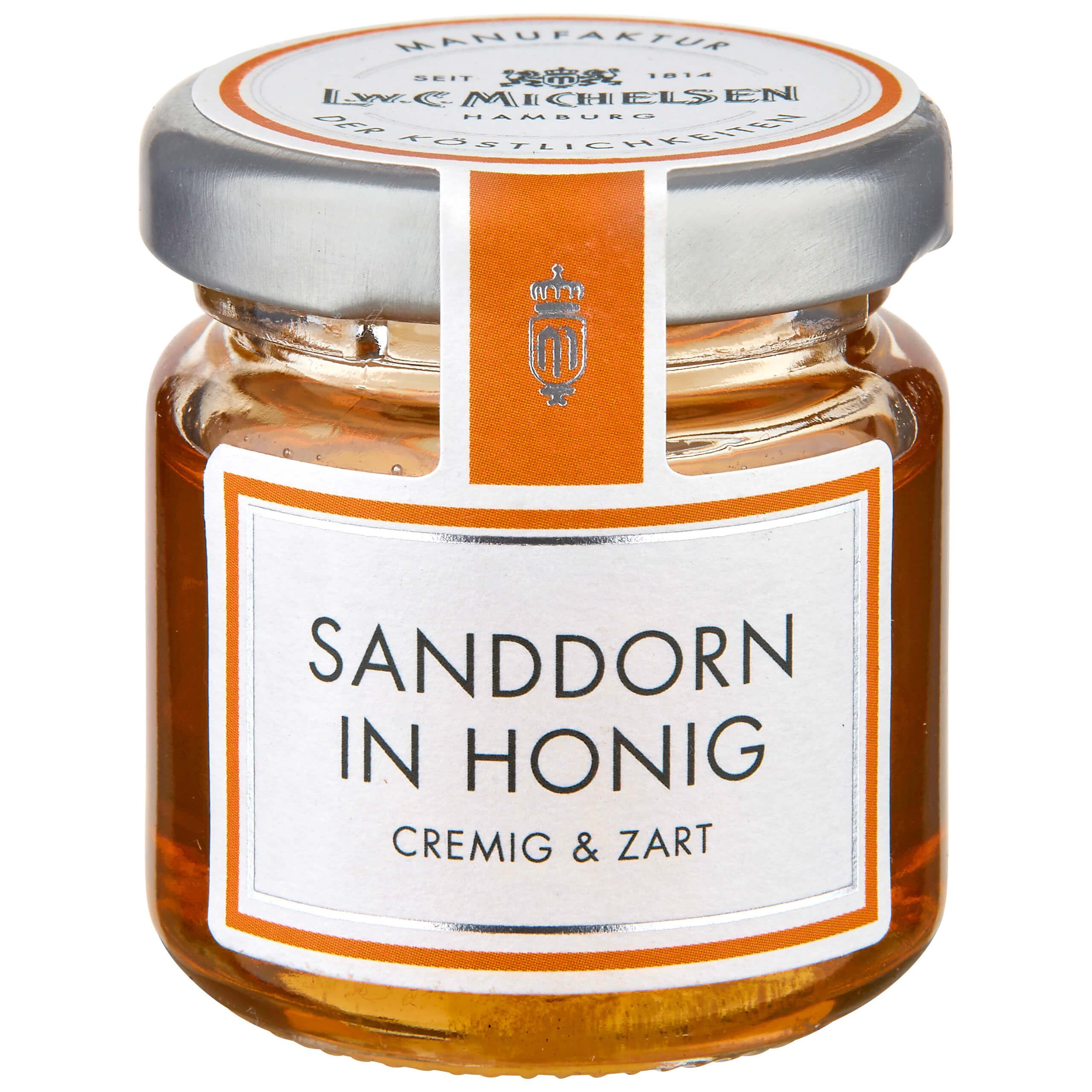 Sanddorn-Honig -Mini- : Unser Sanddorn-Honig -Mini- ist ein wahres Geschmackserlebnis. Die cremige Textur des Honigs trifft...