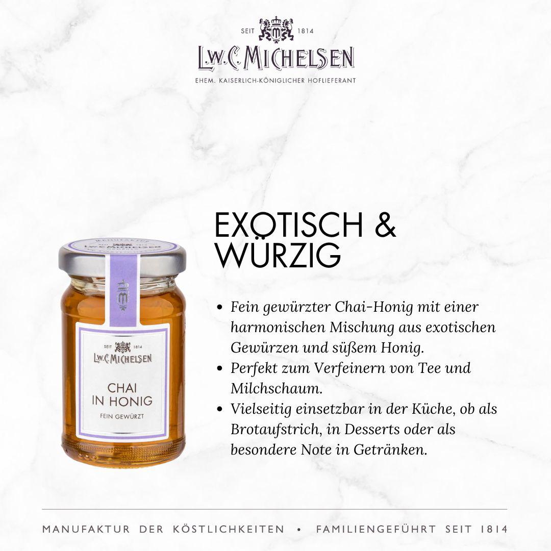 3er Set Honig KRÄUTERHONIG - Geschenk-Schachtel: Kräuterhonig-Kompositionen für feinen Genuss